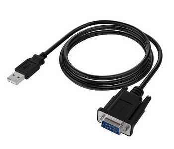 6-FT USB to RS-232 DB9 Serial 9 pin Adapter, FTDI Chipset, ThumbscrewsSKU: PG0477
