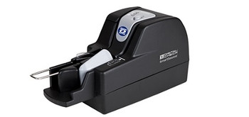 Refurbished Digital Check SmartSource Professional 2.0 two-pocket check scanner with 100-item feeder.