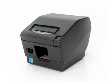 Star Micronics TSP743II Thermal Printer, Cutter, Ethernet (LAN), Gray, Requires PS