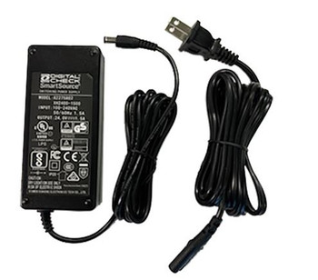 36W power supply with power cord for Digital Check CX35, TS250 and Micro Elite scanners