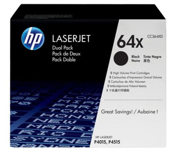 HP 64X high-yield black toner cartridge for LaserJet P4015 and P4515 printers