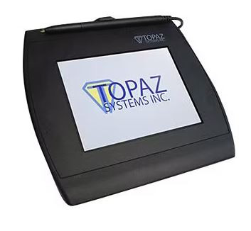 Topaz Signature Gem LCD 5.7 HID USB Backlit Signature Pad