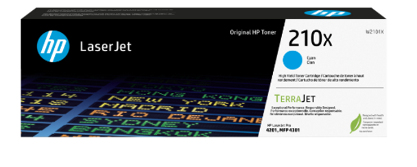 HP 210X Cyan High Yield Toner Cartridge