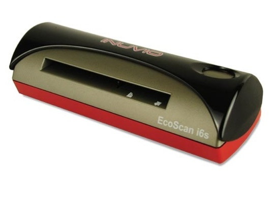 Inuvio EcoScan i6s compact simplex scanner for ID cards, driver's licenses, and documents.