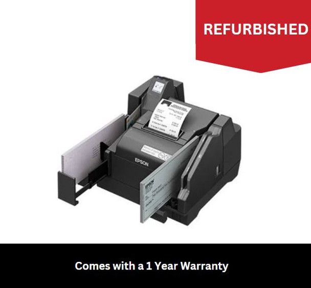 Refurbished Epson TM-S9000II-021, 130PM, 1PCKT, W/HUB&MSR, EBCKIncludes Power Supply and USB Cable - Two (2) Year Parts and Labor Depot Warranty Standard (TM-S9000II-021)