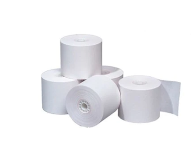 3 x 2 1/4 x 90' Bond Paper (50 Rolls/box)- 112-017