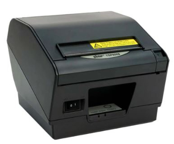 STAR MICRONICS, TSP847IIL-24 GRY, THERMAL, FRICTION,PRINTER, 2 COLOR, CUTTER/TEAR BAR, ETHERNET (LAN), GRAY