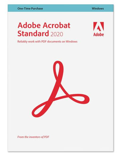 Adobe Acrobat Standard 2020 (Windows, DVD)