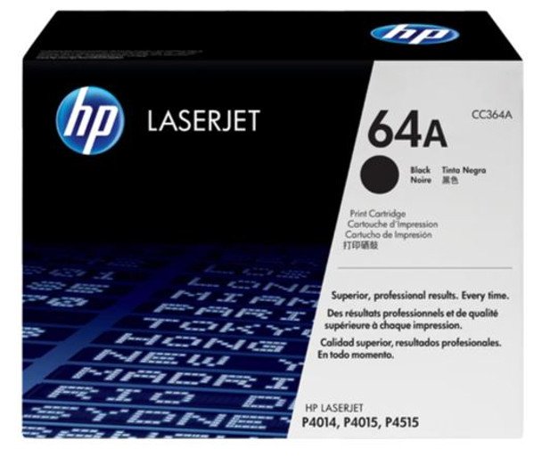 HP 64A Black Toner Cartridge