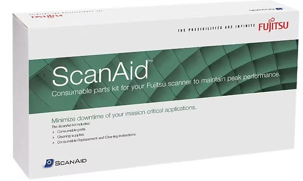 Ricoh ScanAid Cleaning and Consumable Kit for fi-6110, N1800, S1500 and S1500M