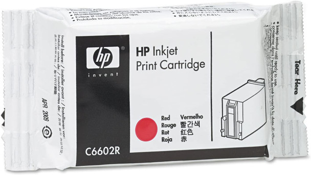 HP-C6602B Red Ink Jet Cartridge