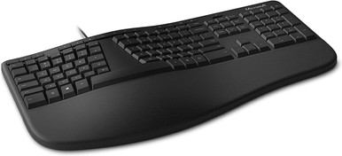 Microsoft - Ergonomic Full-size Wired Mechanical Keyboard