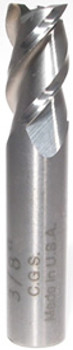 3 flute solid carbide end mills are ideal for rough and finish milling in a large range of materials. These end mills can be used in slotting, profile, plunge and side wall milling. Designed with an industry standard 45° degree helix and precision cutting edges these end mills will perform above the competition.