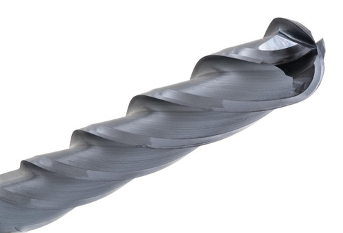 General Purpose 842-3125-ALTiN, a metallic titanium nitride coating drill bit with a twisted design.