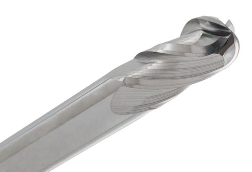 General Purpose 242-3125, metal cutting tool with a polished, curved, and beveled edge for machining applications.