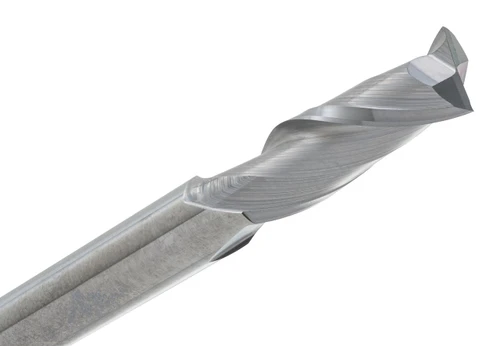 General Purpose 120-5625, image of a large CNC drill bit with a spiral fluted design, made of metal for industrial drilling applications.