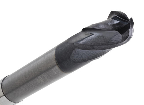 Profile Series 8010-ALTiN, close-up view of a precision-engineered metallic tool or component with a sleek design.