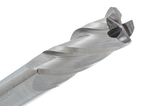 General Purpose CR143-3750.030, close-up image of a metal twist drill bit for drilling into hard materials.
