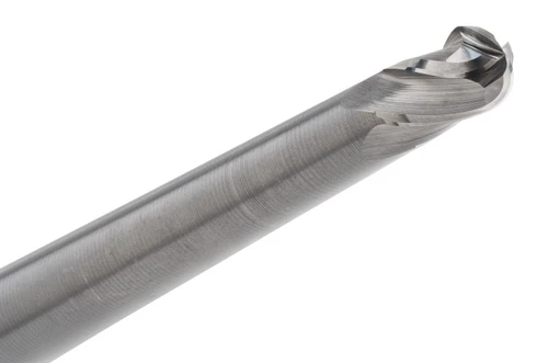 Profile Series 8006, close-up view of a precision metal cutting tool with a sleek, metallic finish and sharp cutting edge.