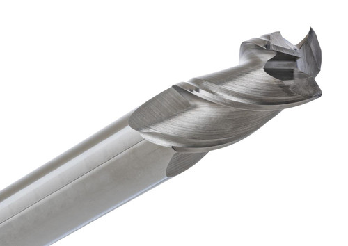 Ferocious 3x 5300 Series CR5303.020 drill bit, close-up view showing the sharp, precision-cut metallic cutting edges designed for industrial drilling applications.