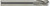 General Purpose 242-5000, industrial drill bit with a cylindrical shank and a twisted titanium coating for metalworking.