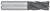 General Purpose 140-4844-ALTiN, metal cutting end mill with a cylindrical shank and helical cutting edges for high-performance milling.