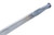 Product Profile Series 7004-ALTiN, Close-up view of a titanium-coated drill bit with a sleek, metallic finish and twisted flutes.