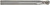 Profile Series 7010, drill bit with a long, cylindrical shaft and a sharp, spiral cutting edge for woodworking and metalworking.