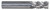 CGS Tool Beast Series Roughing End Mills CR1001, high-precision cutting tool with sharp, multiple-flute design for efficient rough machining.