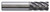 VMAX MX Series MX263-3750.020, industrial end mill cutter with a metallic finish and spiral cutting edges.