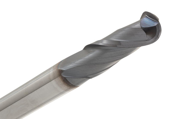 General Purpose 122-0781-ALTiN, industrial drill bit, close-up view showing its twisted design and cutting edge.