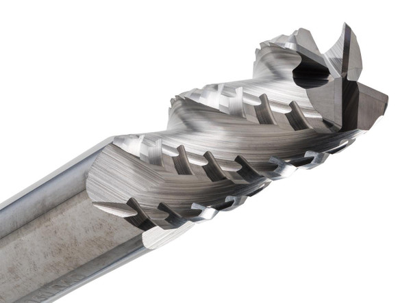CGS Tool Beast Series Roughing End Mills CR1030, high-precision industrial cutting tool for metal machining.