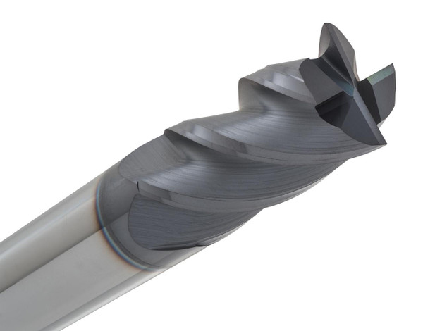 Hi-Velocity HV Series HV140-1252, industrial drill bit with a twisted fluted design for precise drilling applications.