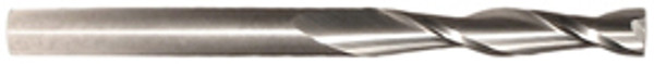 2 flute solid carbide end mills are ideal for rough and finish milling in a large range of materials. These end mills can be used in slotting, profile, plunge and side wall milling. Designed with an industry standard 30° degree helix and precision cutting edges these end mills will perform above the competition.