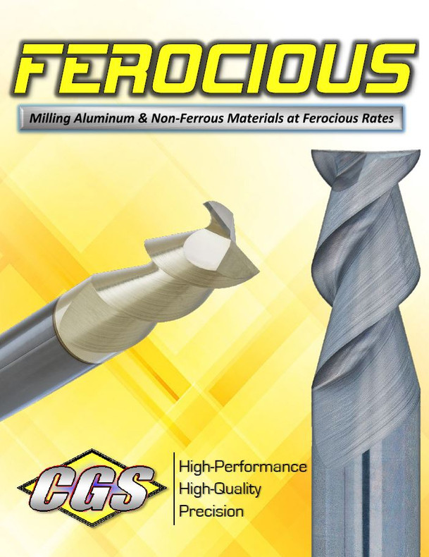 Milling Aluminum with CGS Ferocious End Mills