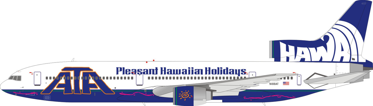 Pleasant Hawaiian Holidays (ATA Airlines) Lockheed L-1011 N188AT