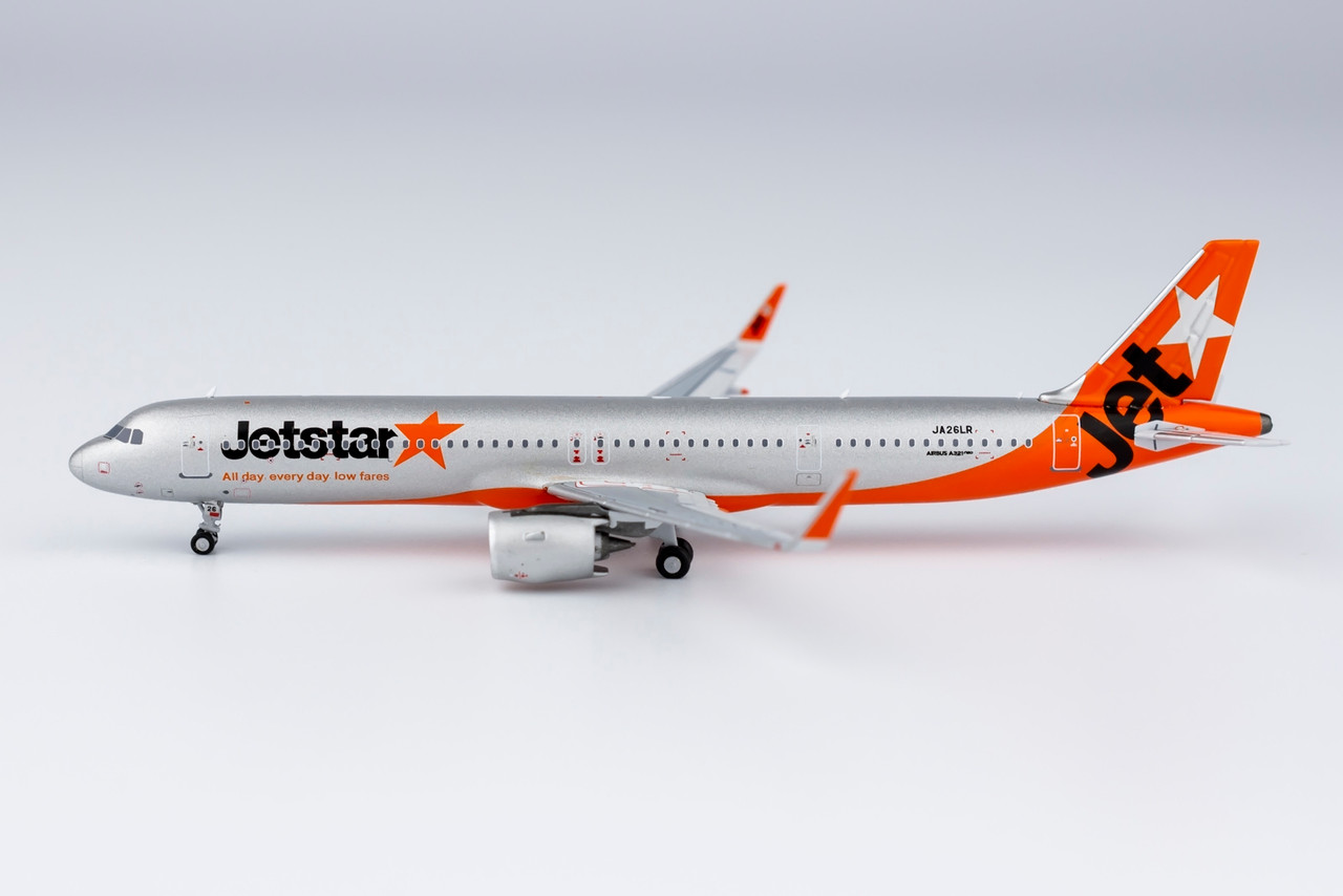 1/100 airbus A321 NEO 44 cm jetstar 模型 Jetstar Airways A321neo JA26LR 13052 1:400