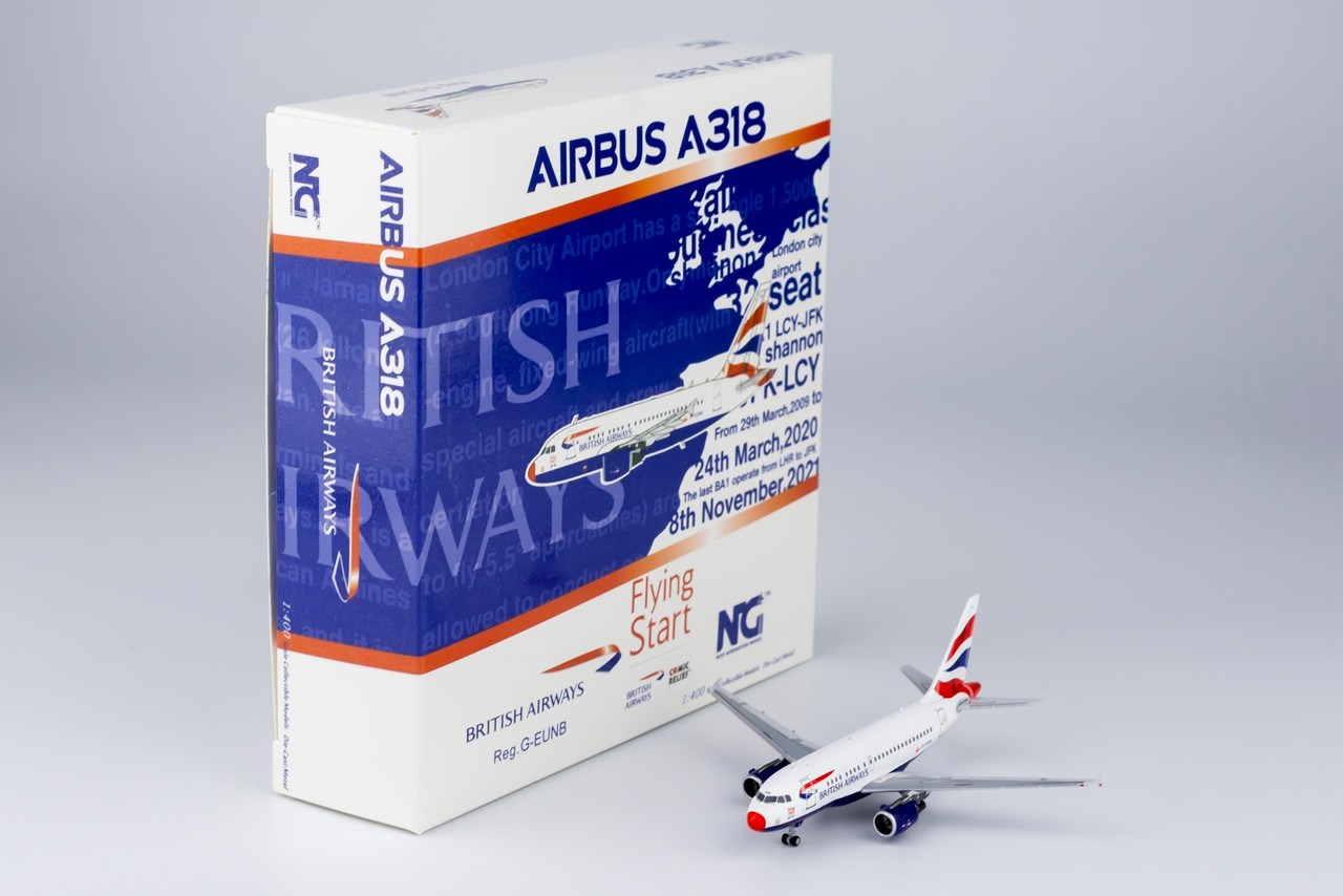 British Airways A318-100 G-EUNB 48002 1:400