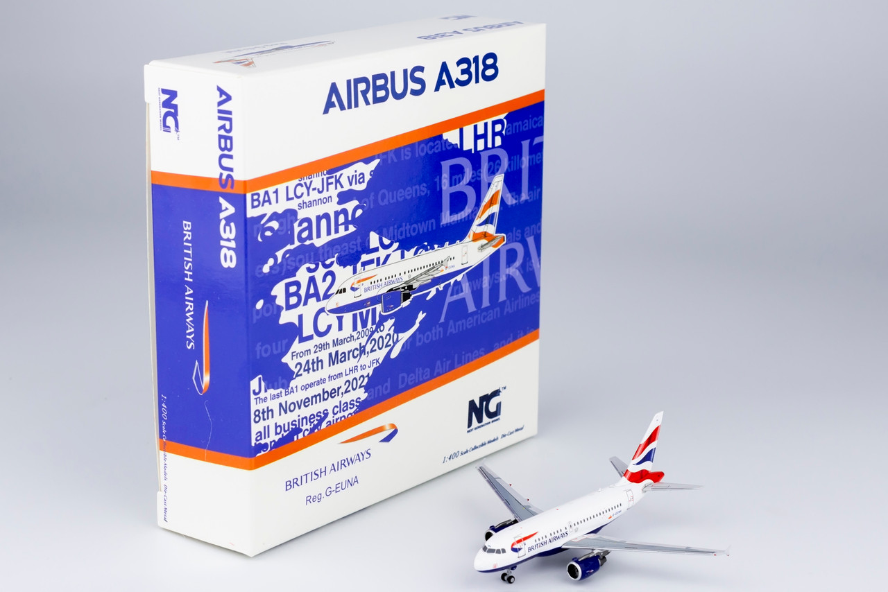 British Airways A318-100 G-EUNA 48001 1:400