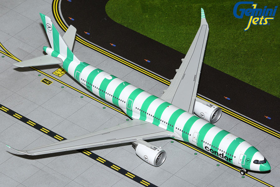 Gemini 200 Condor A330-900 ジェミニジェッツ グリーン Condor Airlines A330-900neo new livery island green stripes D-ANRD