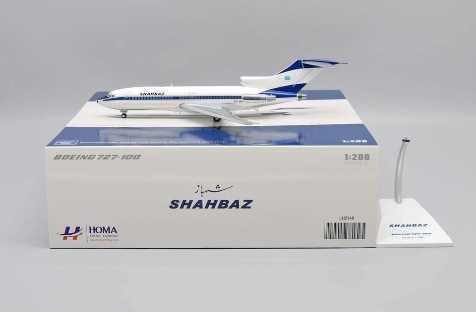 Shahbaz B727-100 EP-MRP LH2GOV340 1:200