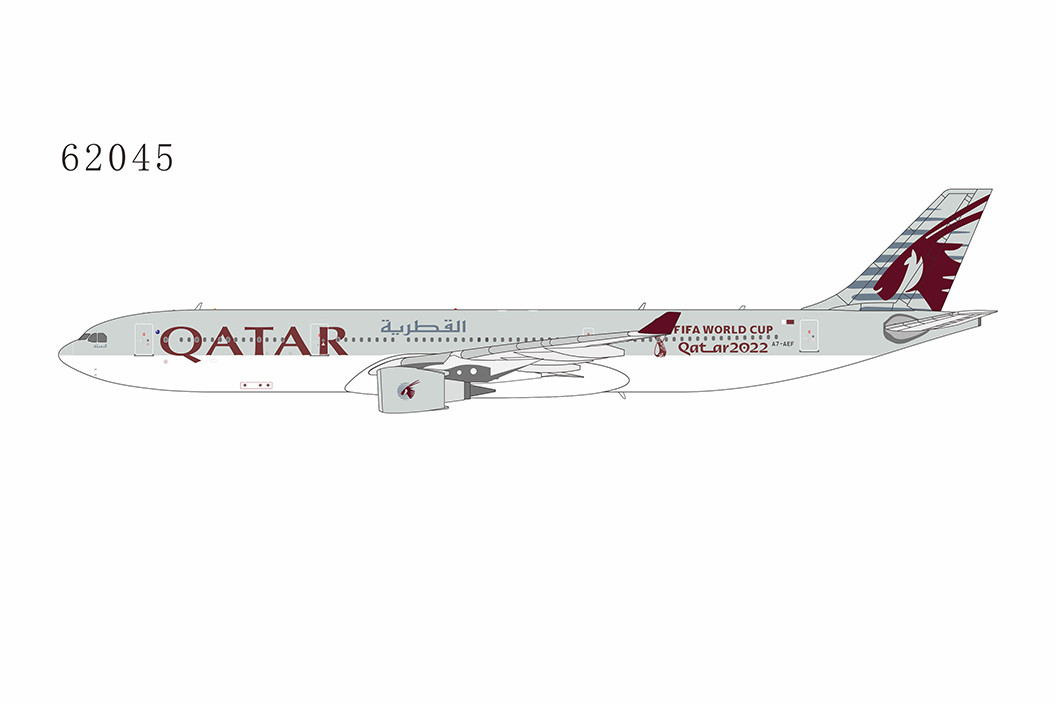 カタール航空 B747-8 キャセイA330-300 Qatar Airways A330-300 A7-AEF 62045 1:400