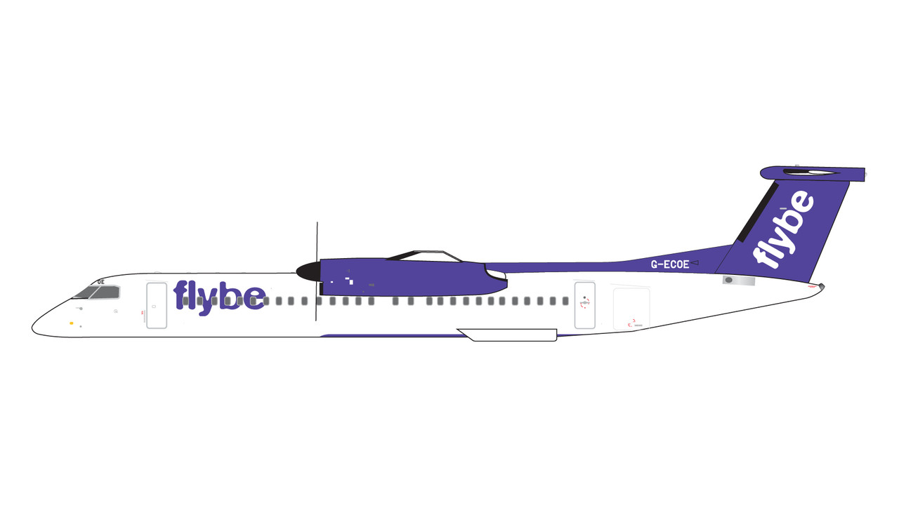 Flybe Dash 8 Q400 G-ECOE GJBEE2162 1:400