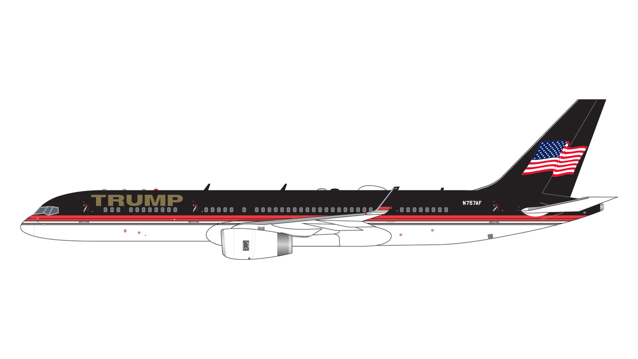 Trump B757-200W N757AF GJTRU2171 1:400