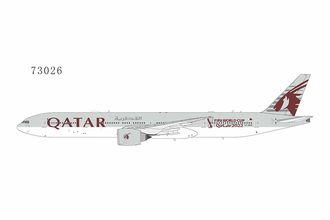 NG Models Qatar Airways 777-300ER FIFA World Cup Qatar 2022 A7-BAN