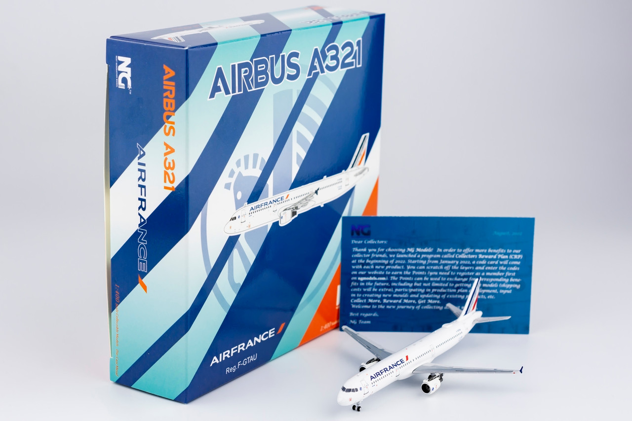 NG Models Air France A321-200 F-GTAU 13033 1:400