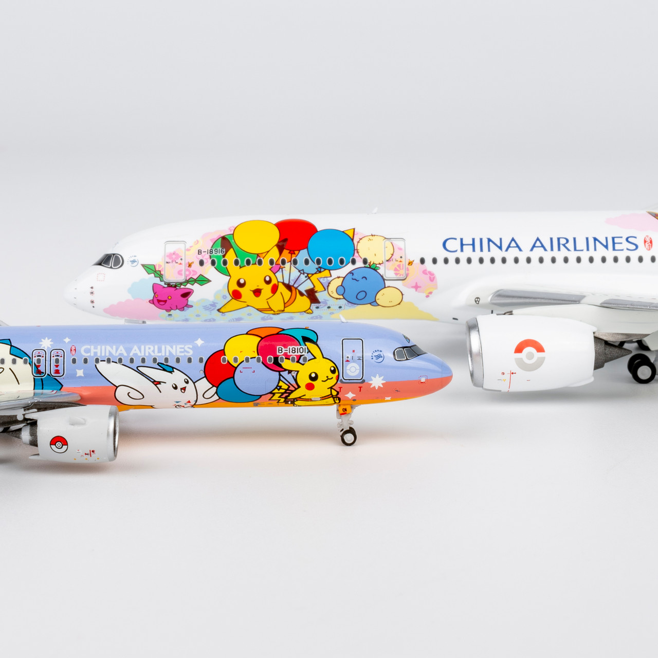 NG Models China Airlines A321neo Pikachu Jet CI B-18101 13063 1:400