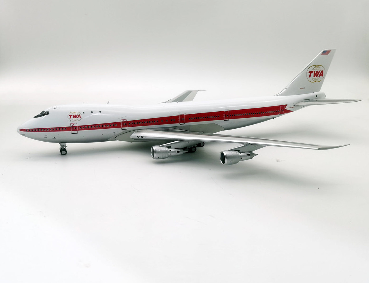 Inflight　1/200　トランスワールド航空　B747-100 Inflight 200 B747-100 N7470 scale 1/200 - YouTube