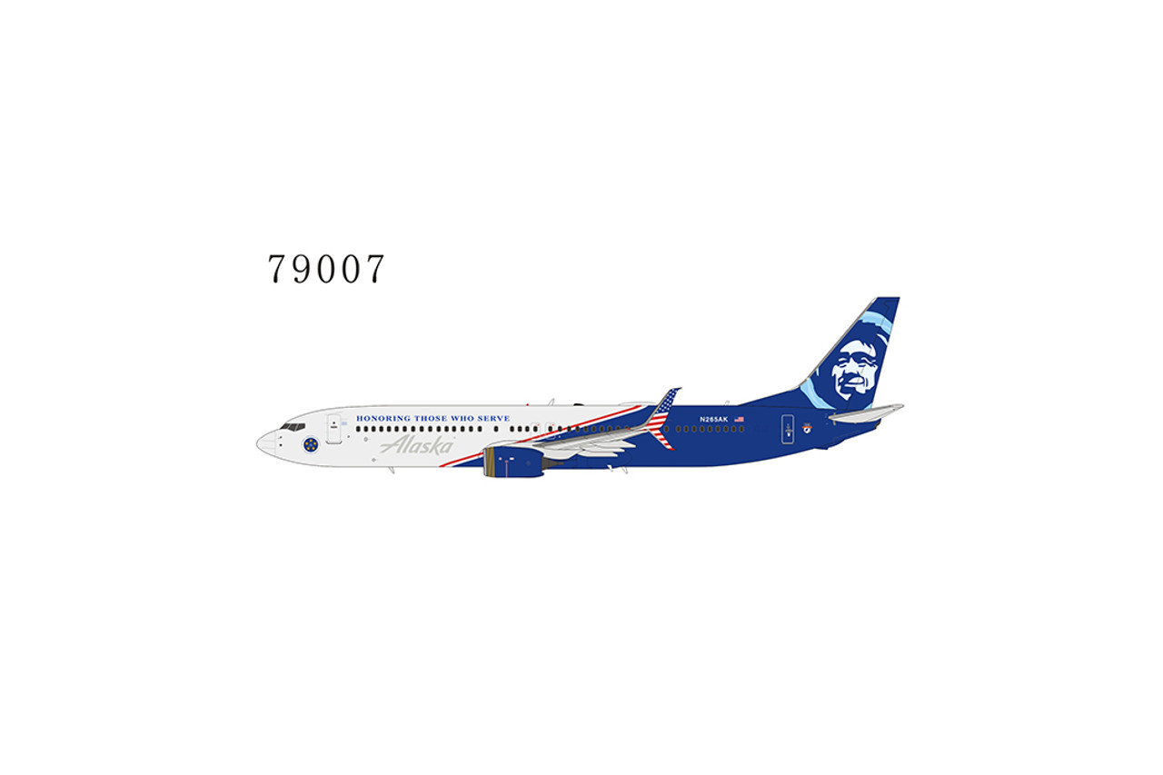 NG Models Alaska Airlines 737-900ER/w N265AK 79007 1:400