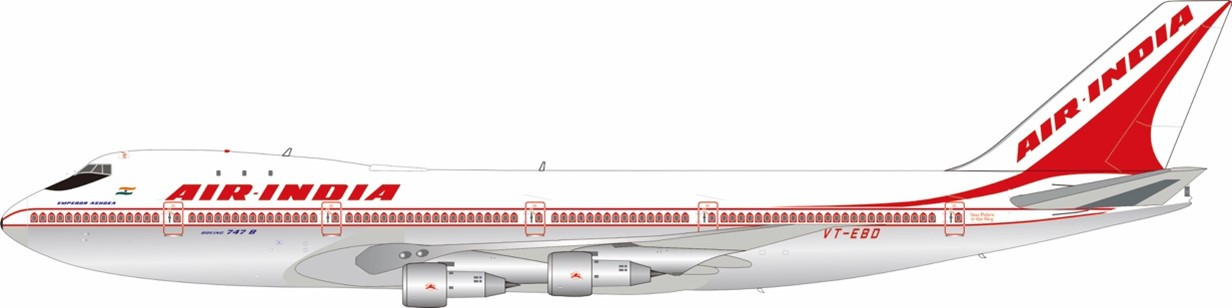 Air-India Boeing 747-200 VT-EBD RM74201 1:200